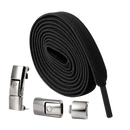 Black magnetic shoelaces.