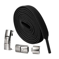 Black magnetic shoelaces.