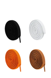 Colorful shoelaces.