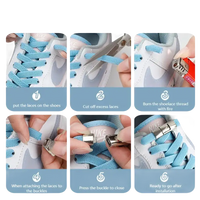 Shoelace installation guide.