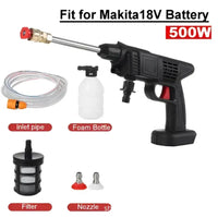 QuickWash Portable Electric Car Cleaner - Bare machine accessories