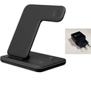 Wireless Trio Stand - Black EU plug Set
