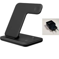 Wireless Trio Stand - Black EU plug Set