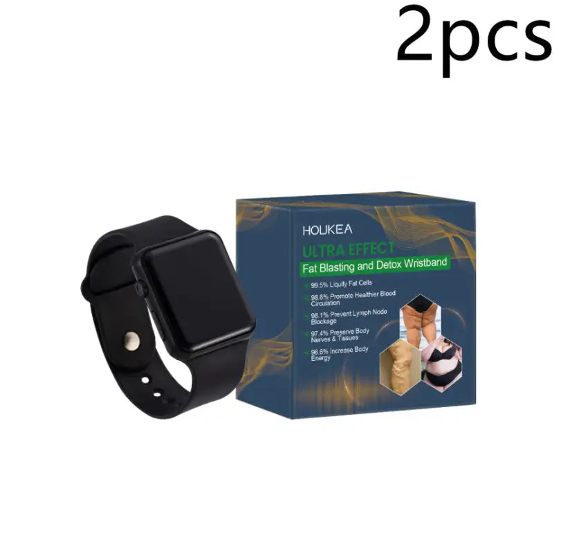 Body Care Watch Unisex Fashion - Black / 2PCS