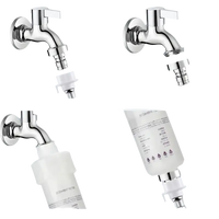 Faucet filter installation guide.