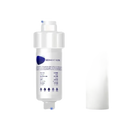 Sediment filter with dimensions.