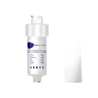 Sediment filter with dimensions.