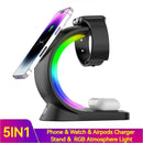 MagniGlow 4-in-1 Wireless Charging Hub 🌈⚡