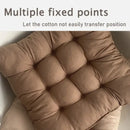 Linen Cushion Pearl Cotton Square Stool Backrest Pillow Home Office Computer Chair Protective Mat Seat Pad Buttocks