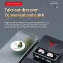 M90 Pro Wireless Headphones Sliding Cover Gaming Headsets Bluetooth 5.3 Stereo Sports Earbuds Earphones with Led