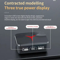 M90 Pro Wireless Headphones Sliding Cover Gaming Headsets Bluetooth 5.3 Stereo Sports Earbuds Earphones with Led
