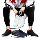 Assorted casual sneakers.