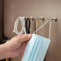 10PCS Strong Magnetic Hooks Multi-Purpose Storage Hooks Home Kitchen Bar Storage Hooks Key Storage Hooks Bathroom