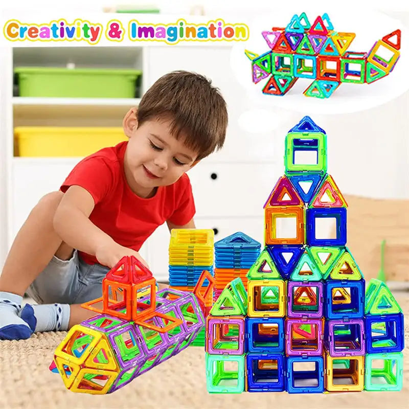 MagnaBuilds - Magnetic STEM Kit for Kids 🧲