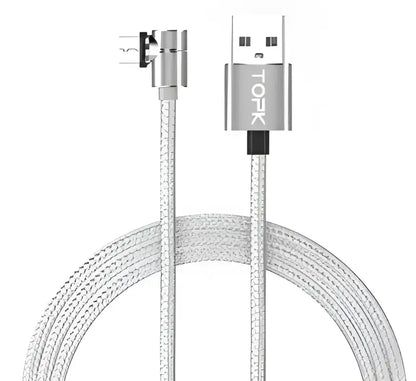 360 MagiCord - Micro USB - Sliver / 3FT / IPhone