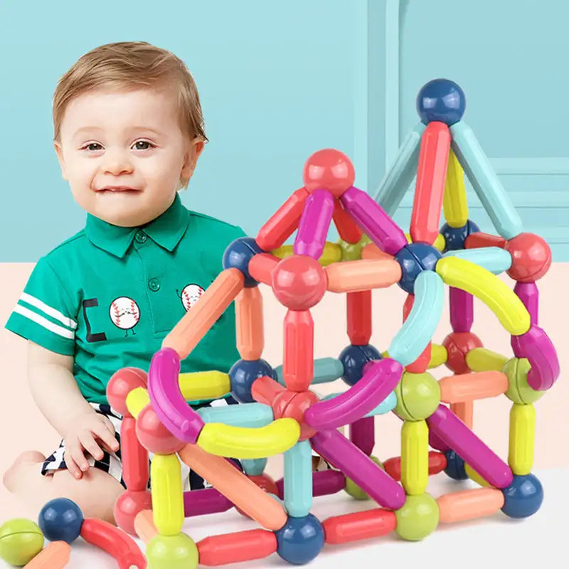Magnetic Stick Fun Three Times the Educational STEM Toy