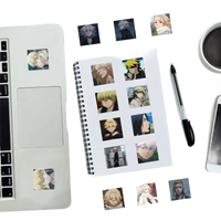 Anime character stickers.