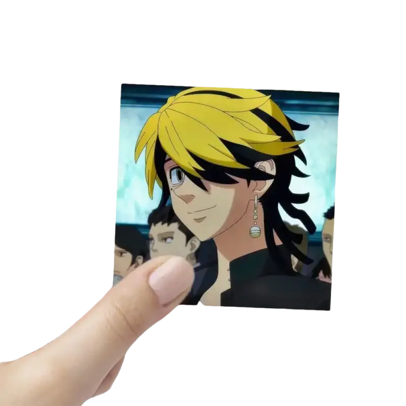 Anime character sticker.