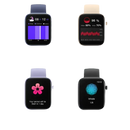 Smartwatch health monitoring features.