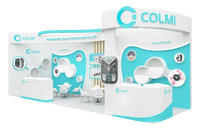 Colmi trade show booth.