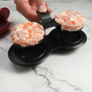 BurgerPress Pro: Multifunctional Patty Mold - Black Red