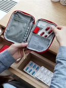 Portable Medicine Bag Cute First Aid Kit Medical Emergency Kits Organizer Outdoor Household Medicine Pill Storage Bag