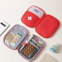 Portable Medicine Bag Cute First Aid Kit Medical Emergency Kits Organizer Outdoor Household Medicine Pill Storage Bag