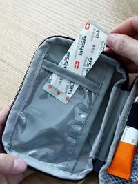 Portable Medicine Bag Cute First Aid Kit Medical Emergency Kits Organizer Outdoor Household Medicine Pill Storage Bag
