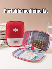 Portable Medicine Bag Cute First Aid Kit Medical Emergency Kits Organizer Outdoor Household Medicine Pill Storage Bag