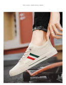 Breathable Men’s Shoes Summer Mesh Board Shoes Soft Soled Outdoor Casual Sports Shoes Trend Men Sneakers Slip-on Canvas
