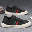 Breathable Men’s Shoes Summer Mesh Board Shoes Soft Soled Outdoor Casual Sports Shoes Trend Men Sneakers Slip-on Canvas