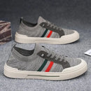 Breathable Men’s Shoes Summer Mesh Board Shoes Soft Soled Outdoor Casual Sports Shoes Trend Men Sneakers Slip-on Canvas