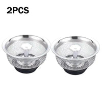 Kitchen Sink Stainless Steel Filter Sewer Mesh Strainers Disposable Sink Filter Mesh Bags Bathroom Floor Drain Hair