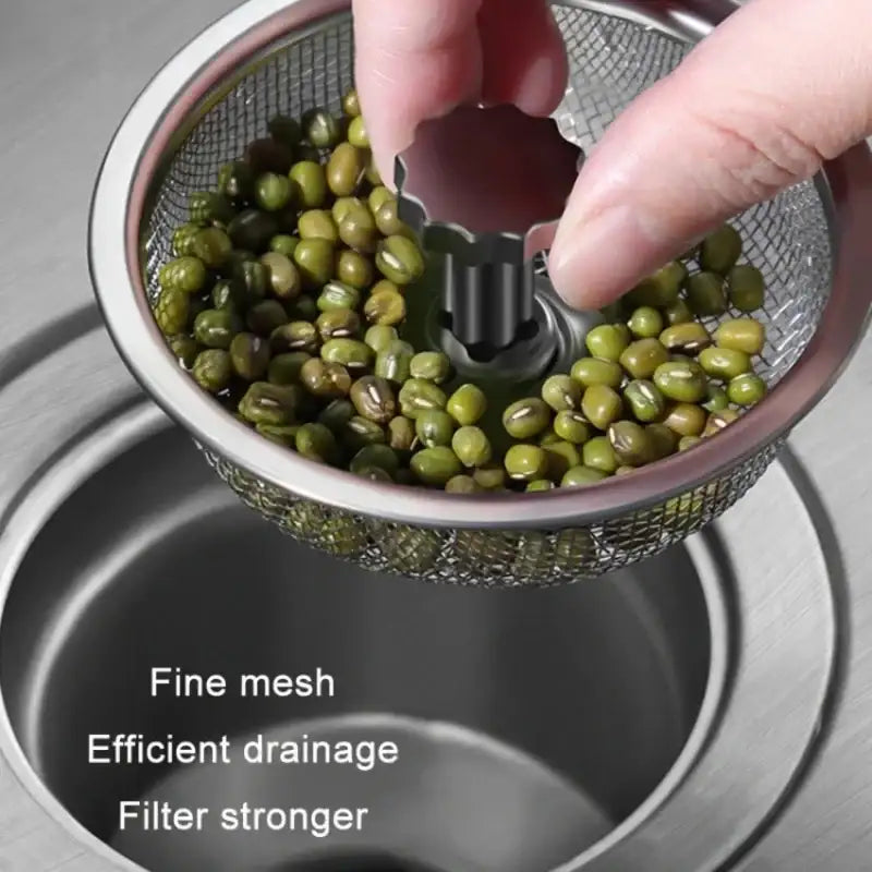 Sink Strainer So Nice They Named It Thrice Stainless Steel Filter