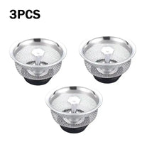 Kitchen Sink Stainless Steel Filter Sewer Mesh Strainers Disposable Sink Filter Mesh Bags Bathroom Floor Drain Hair