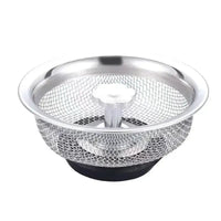 Kitchen Sink Stainless Steel Filter Sewer Mesh Strainers Disposable Sink Filter Mesh Bags Bathroom Floor Drain Hair