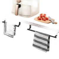 Kitchen towel rack.