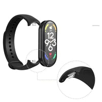 MiBand 8 Sport Silicone Strap - Waterproof Accessory