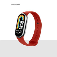 MiBand 8 Sport Silicone Strap - Waterproof Accessory - ORed / For Xiaomi Mi Band 8