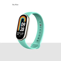 MiBand 8 Sport Silicone Strap - Waterproof Accessory - SkyUGr / For Xiaomi Mi Band 8