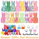 Doll clothes and accessories.