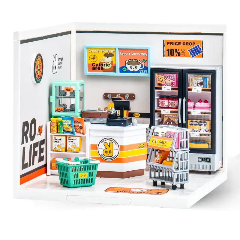 Miniature Super Store House Kit - DW002