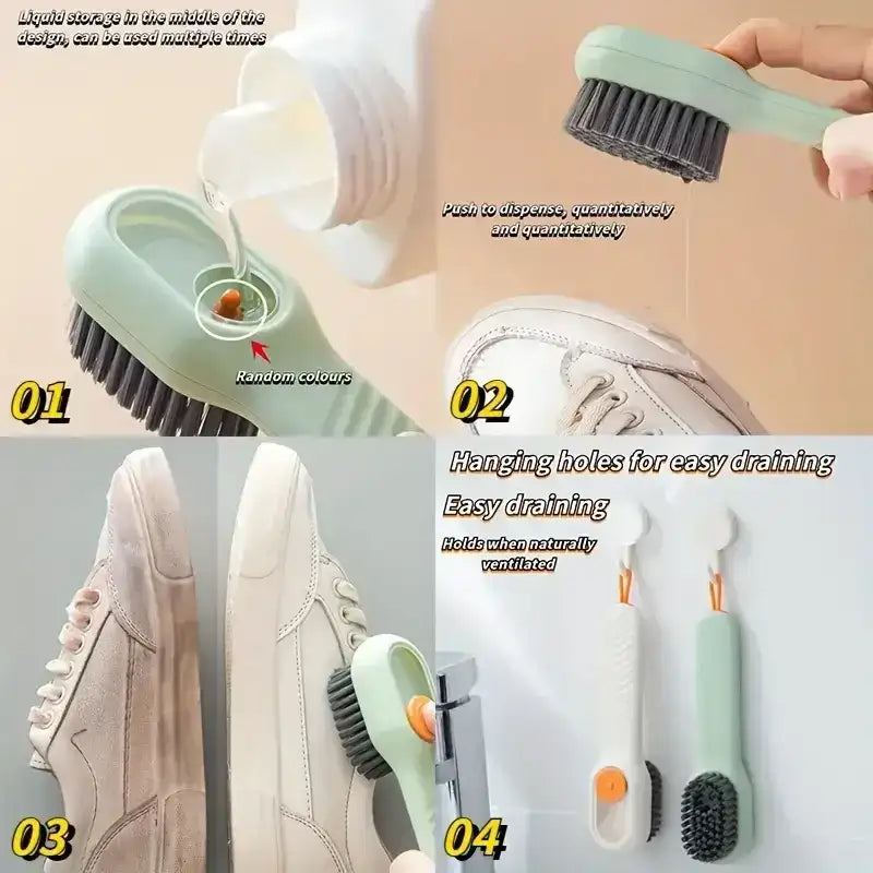 Your Shoes Best Friend Multi Function Automatic Spot Shoe Brush
