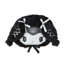 Black and white Kuromi plush.