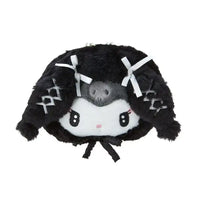 Black and white Kuromi plush.