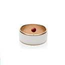 NFC Tech Ring - Multifunctional Wearable 📲 - White / Size10