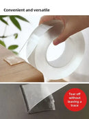 Nano Double Sided Tape Transparent Waterproof Strong Tape Reusable Nano Tape Kitchen Bathroom Home Decoration - G397A