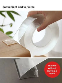 Nano Double Sided Tape Transparent Waterproof Strong Tape Reusable Nano Tape Kitchen Bathroom Home Decoration - G397A