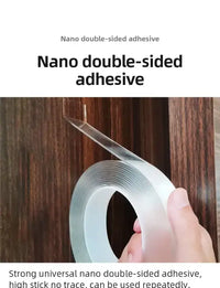 Nano Double Sided Tape Transparent Waterproof Strong Tape Reusable Nano Tape Kitchen Bathroom Home Decoration - G397A