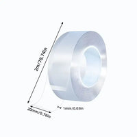 Nano Double Sided Tape Transparent Waterproof Strong Tape Reusable Nano Tape Kitchen Bathroom Home Decoration - G397A